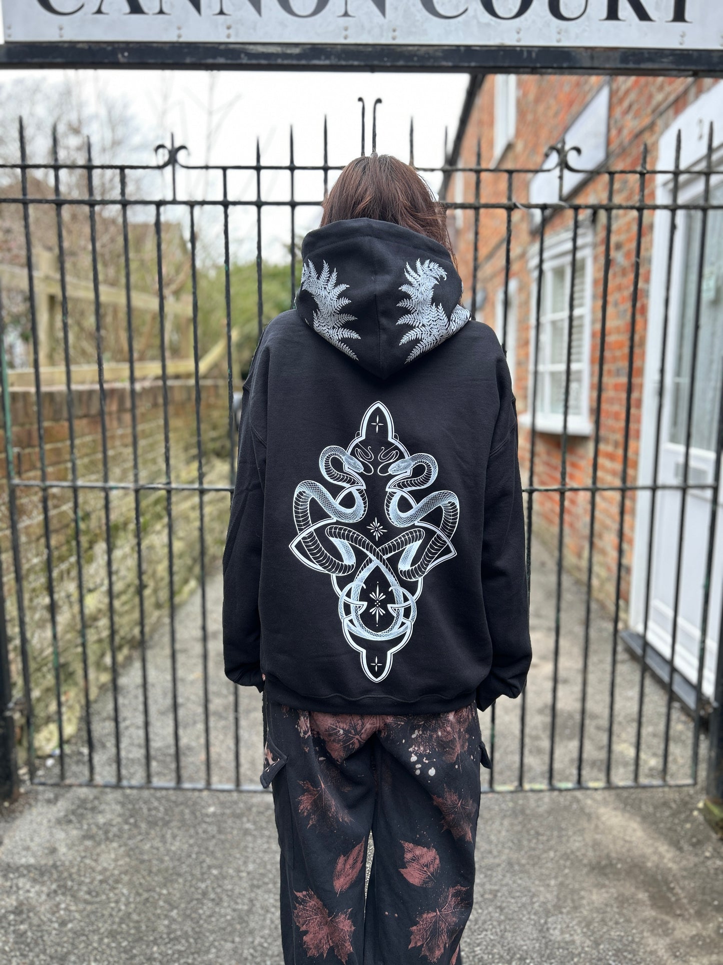 Pierced Snake Hoodie