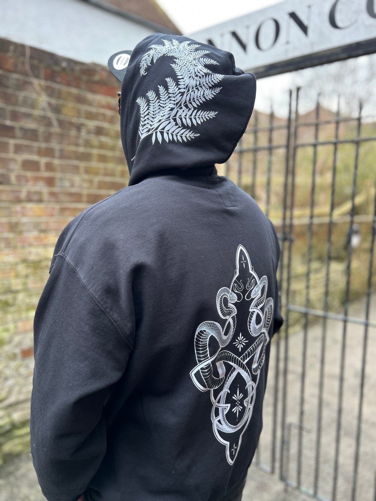 Pierced Snake Hoodie