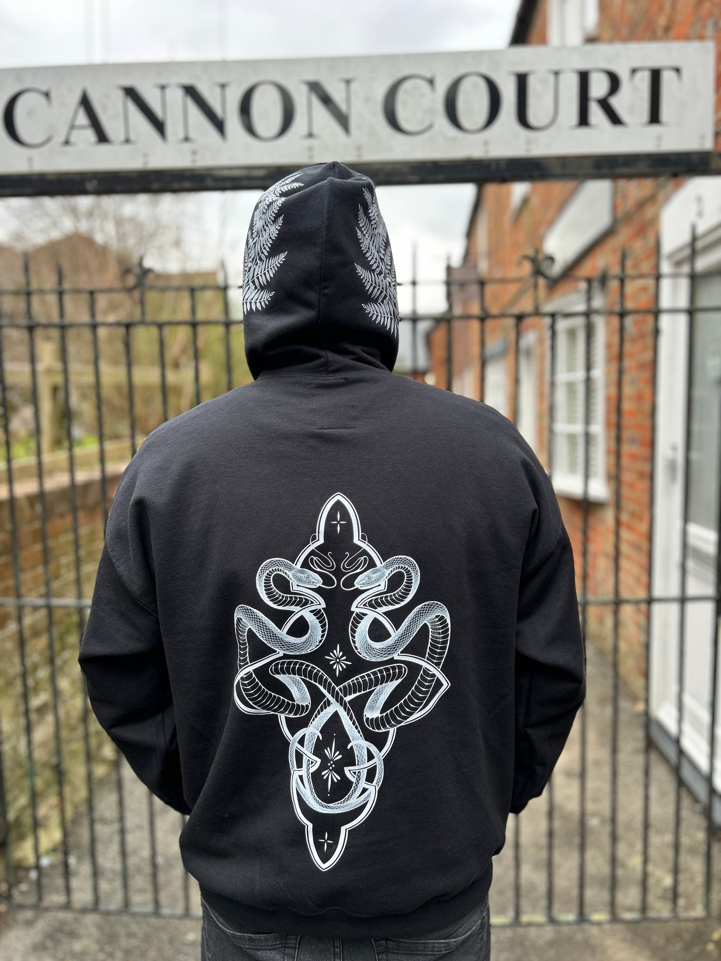 Pierced Snake Hoodie